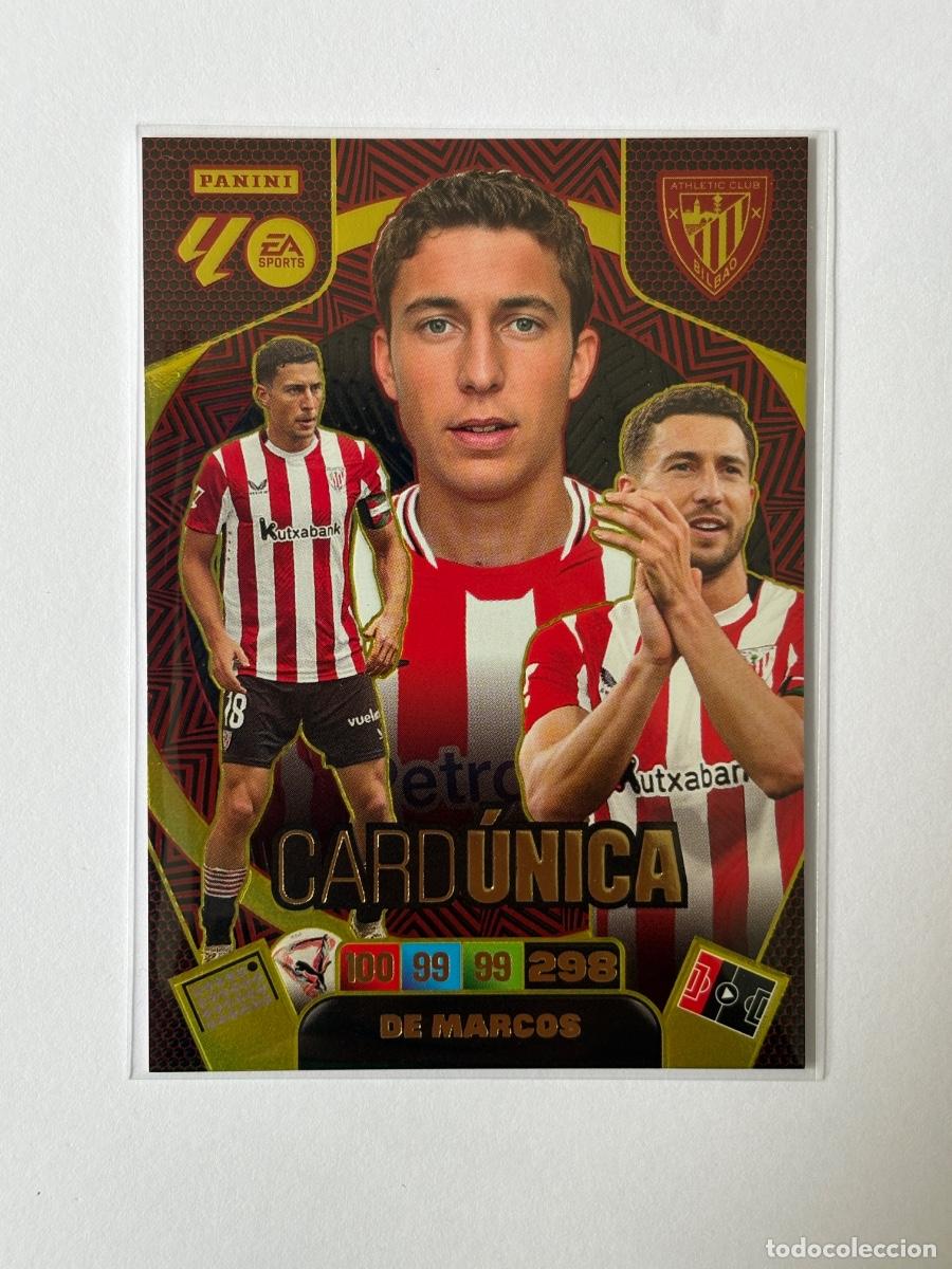 Cromos de F&uacute;tbol: 19. CROMO ADRENALYN 2025-26 25-26 CARD &Uacute;NICA DE MARCOS ( c&oacute;digo sin activar )