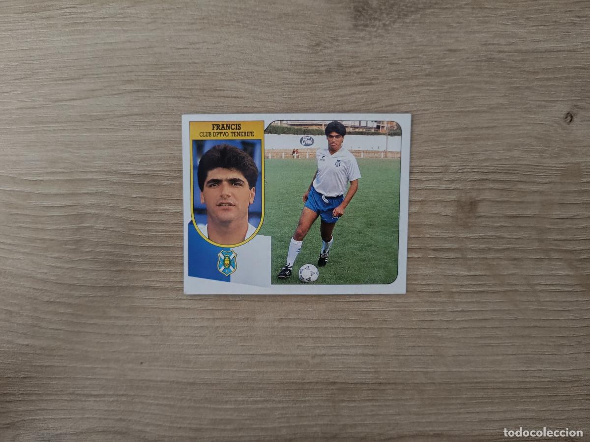 Cromos de F&uacute;tbol: CROMO DE FUTBOL LIGA ESTE FRANCIS TENERIFE SIN PEGAR NUNCA PEGADO 91 92 1991 1992 D426