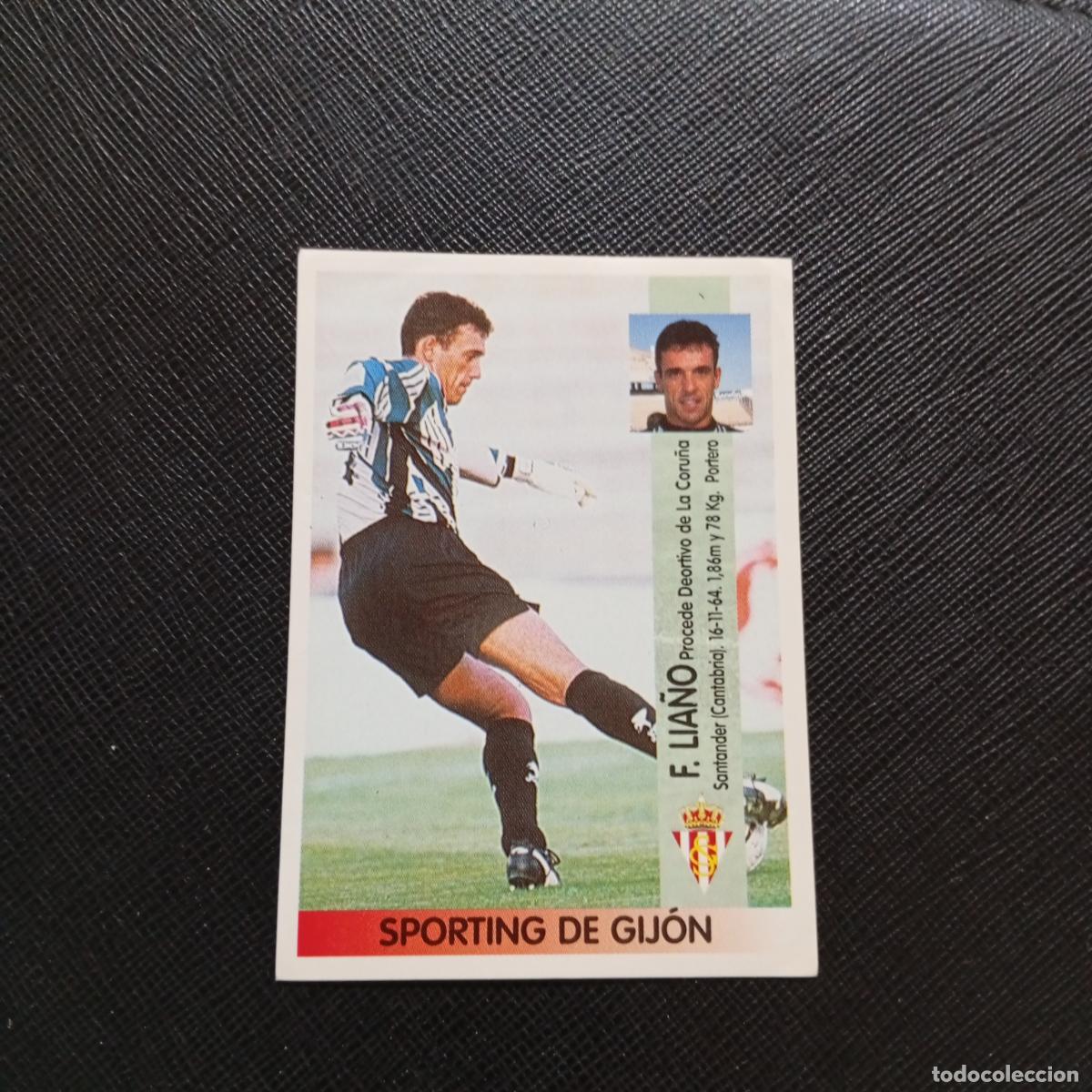 Cartes &agrave; collectionner de Football: 288A 288 LIA&Ntilde;O SPORTING GIJON PANINI 1996 1997 CROMO FUTBOL 96 97 - SIN PEGAR - A178 PG154