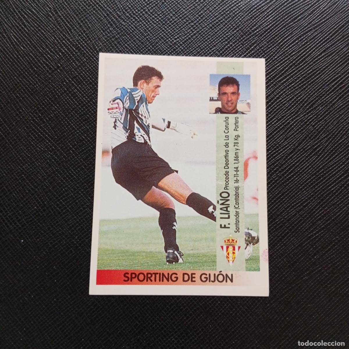 Cartes &agrave; collectionner de Football: 288A 288 LIA&Ntilde;O SPORTING GIJON PANINI 1996 1997 CROMO FUTBOL 96 97 - SIN PEGAR - A178 PG154 B