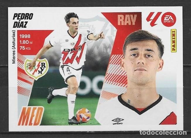 Cartes &agrave; collectionner de Football: Liga este 25/26 - Pedro D&iacute;az- N&ordm; 13 - Rayo Vallecano