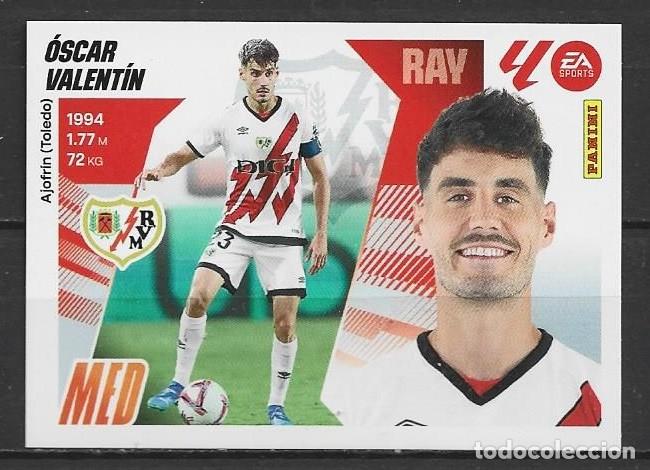 Cartes &agrave; collectionner de Football: Liga este 25/26 - &Oacute;scar Valent&iacute;n - N&ordm; 12 - Rayo Vallecano