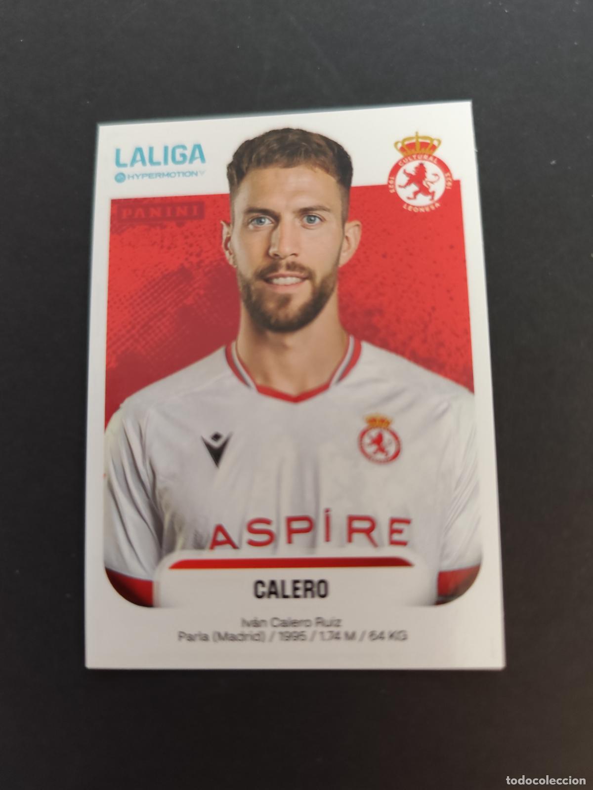 Cromos de F&uacute;tbol: 158 CALERO CULTURAL LEONESA SEGUNDA 2&ordf; DIVISI&Oacute;N LIGA HYPERMOTION 2025 2026 25 26 PEDIDO M&Iacute;NIMO 2&euro;