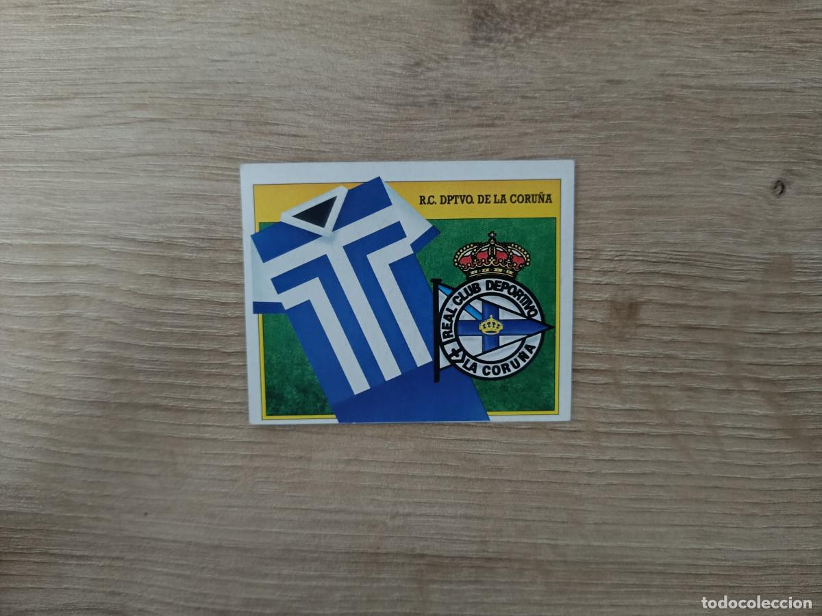 Cromos de F&uacute;tbol: CROMO DE FUTBOL LIGA ESTE ESCUDO DEPORTIVO SIN PEGAR NUNCA PEGADO 91 92 1991 1992 D426