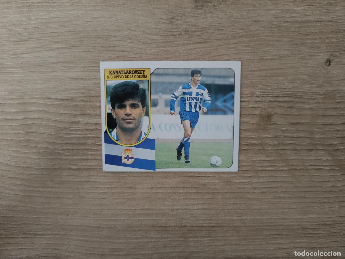 Cromos de F&uacute;tbol: CROMO DE FUTBOL LIGA ESTE KANATLAROVSKY DEPORTIVO SIN PEGAR NUNCA PEGADO 91 92 1991 1992 D426