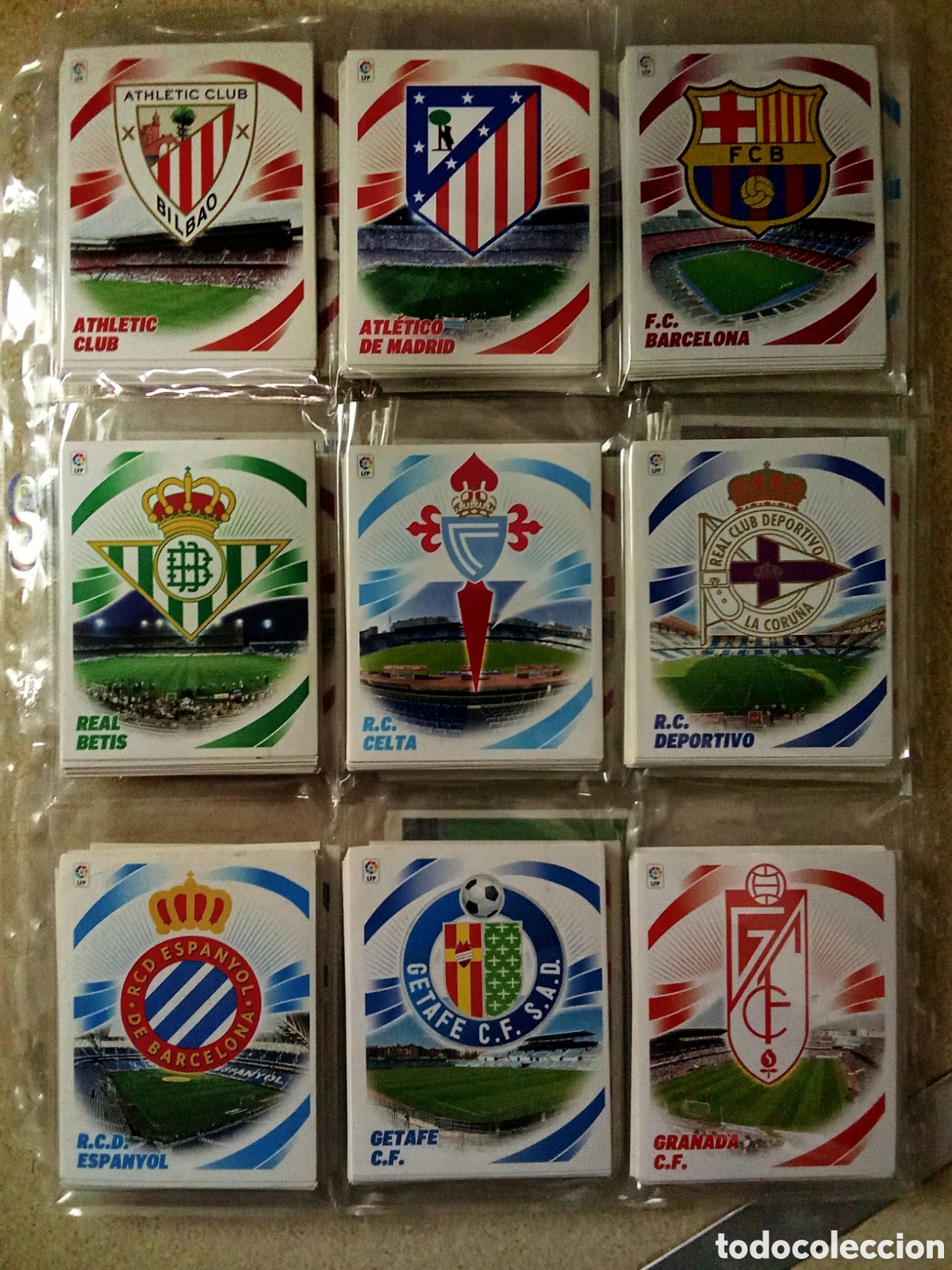 Fu&szlig;ball-Sticker: COLECCI&Oacute;N COMPLETA LIGA ESTE 2012 2103