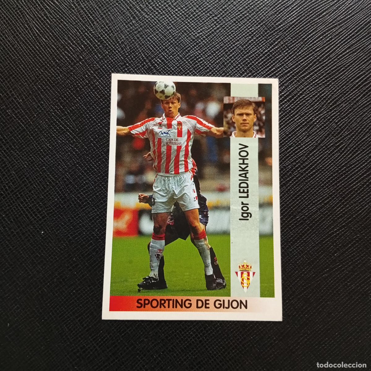 Fu&szlig;ball-Sticker: 284 LEDIAKHOV SPORTING GIJON PANINI 1996 1997 CROMO FUTBOL 96 97 - SIN PEGAR - A178 PG172