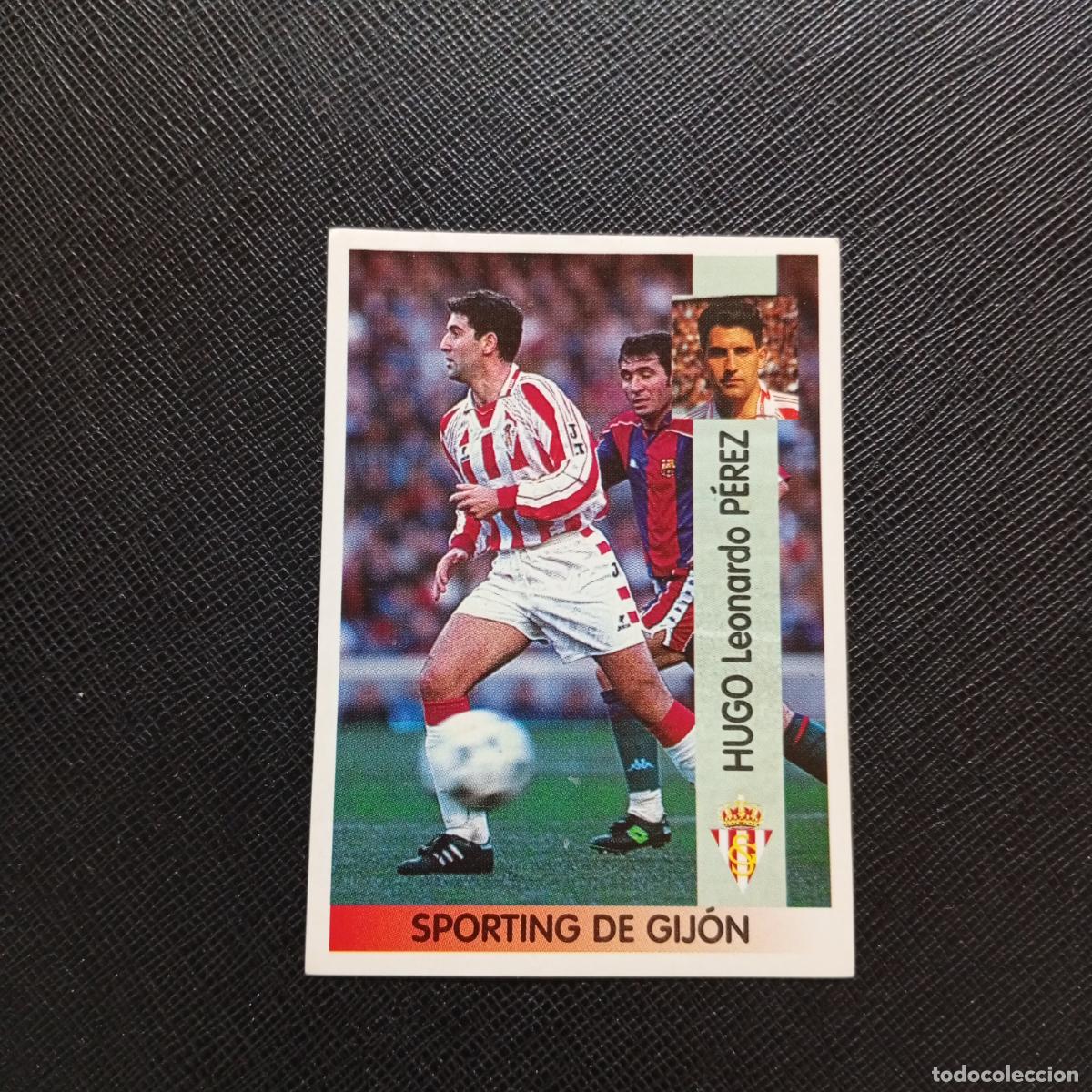 Cromos de F&uacute;tbol: 282 HUGO PEREZ SPORTING GIJON PANINI 1996 1997 CROMO FUTBOL 96 97 - SIN PEGAR - A178 PG172
