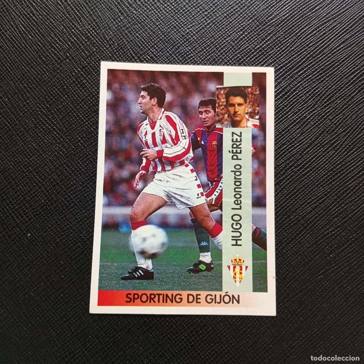 Cromos de F&uacute;tbol: 282 HUGO PEREZ SPORTING GIJON PANINI 1996 1997 CROMO FUTBOL 96 97 - SIN PEGAR - A178 PG172 B