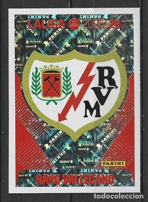 Fu&szlig;ball-Sticker: Liga este 25/26 - Escudo - N&ordm; 1 - Rayo Vallecano ( Logo )