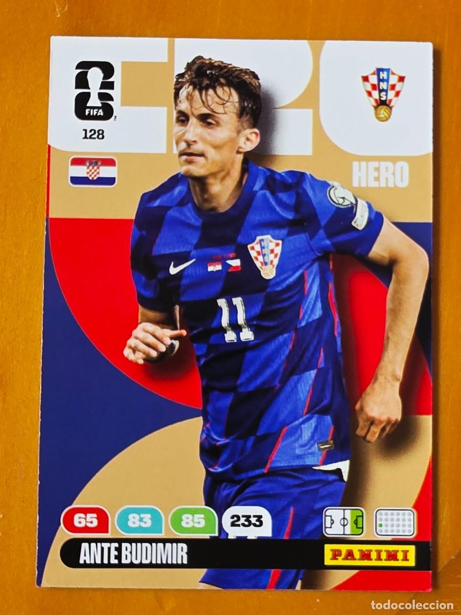 Figurine di Calcio: 128 Ante Budimir, Hero, Croacia, Adrenalyn XL Fifa World Cup 2026 Mundial 26