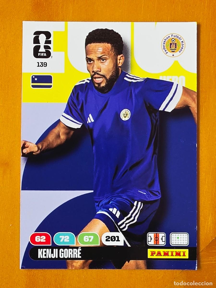 Figurine di Calcio: 139 Kenji Gorr&eacute;, Hero, Curazao, Adrenalyn XL Fifa World Cup 2026 Mundial 26