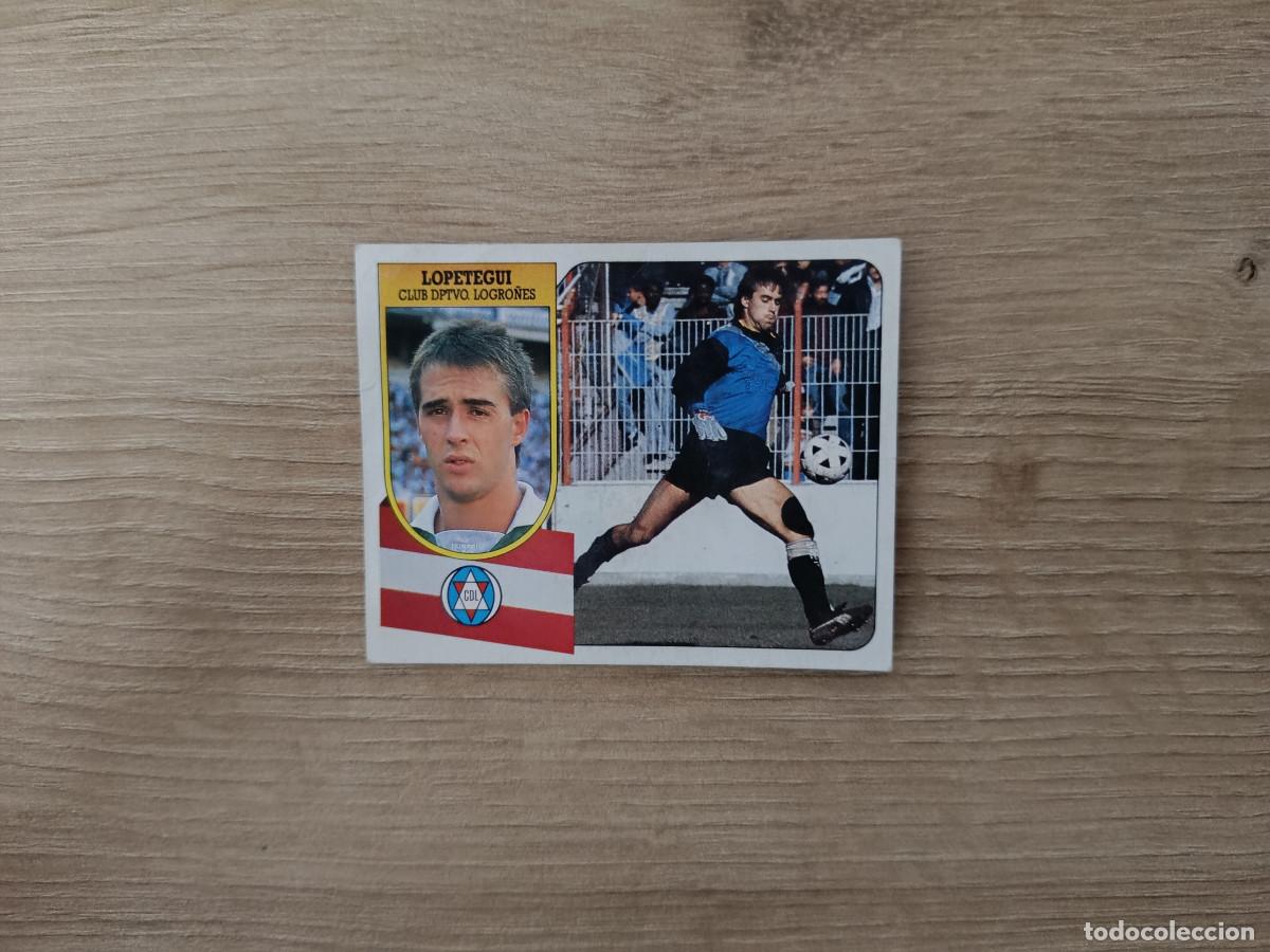 Figurine di Calcio: CROMO DE FUTBOL LIGA ESTE LOPETEGUI FICHAJE 12 LOGRO&Ntilde;ES SIN PEGAR NUNCA PEGADO 91 92 1991 1992 D426