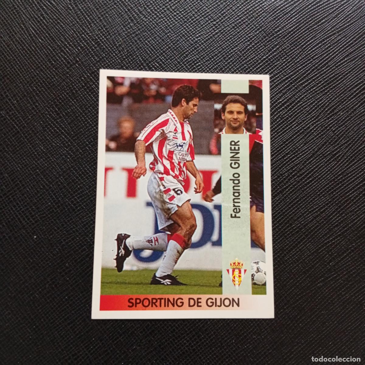 Figurine di Calcio: 275 GINER SPORTING GIJON PANINI 1996 1997 CROMO FUTBOL 96 97 - SIN PEGAR - A178 PG217
