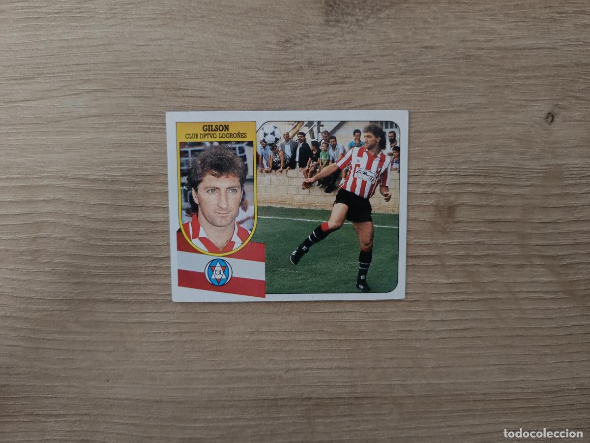 Cromos de F&uacute;tbol: CROMO DE FUTBOL LIGA ESTE GILSON LOGRO&Ntilde;ES SIN PEGAR NUNCA PEGADO 91 92 1991 1992 D426