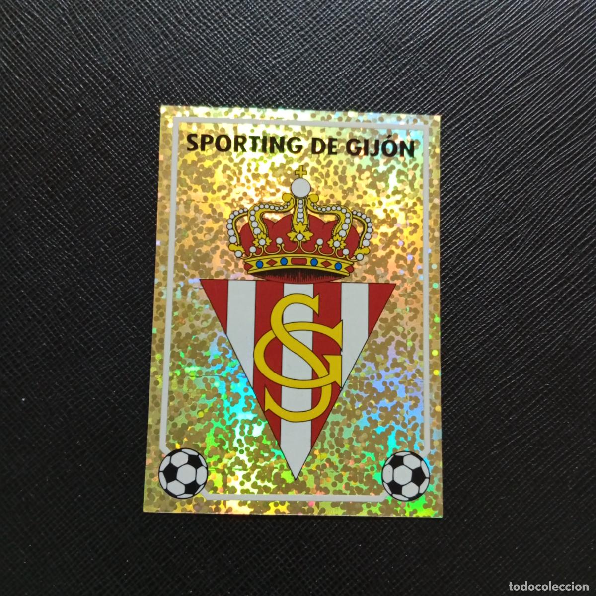 Cromos de F&uacute;tbol: E ESCUDO SPORTING GIJON PANINI 1996 1997 CROMO FUTBOL 96 97 - SIN PEGAR - A178 PG262 B