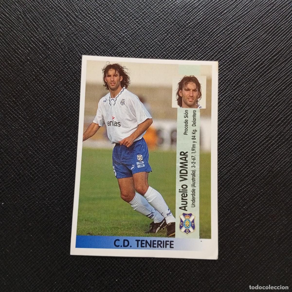 Cromos de F&uacute;tbol: 416 VIDMAR TENERIFE PANINI 1996 1997 CROMO FUTBOL 96 97 - SIN PEGAR - A178 PG271 B