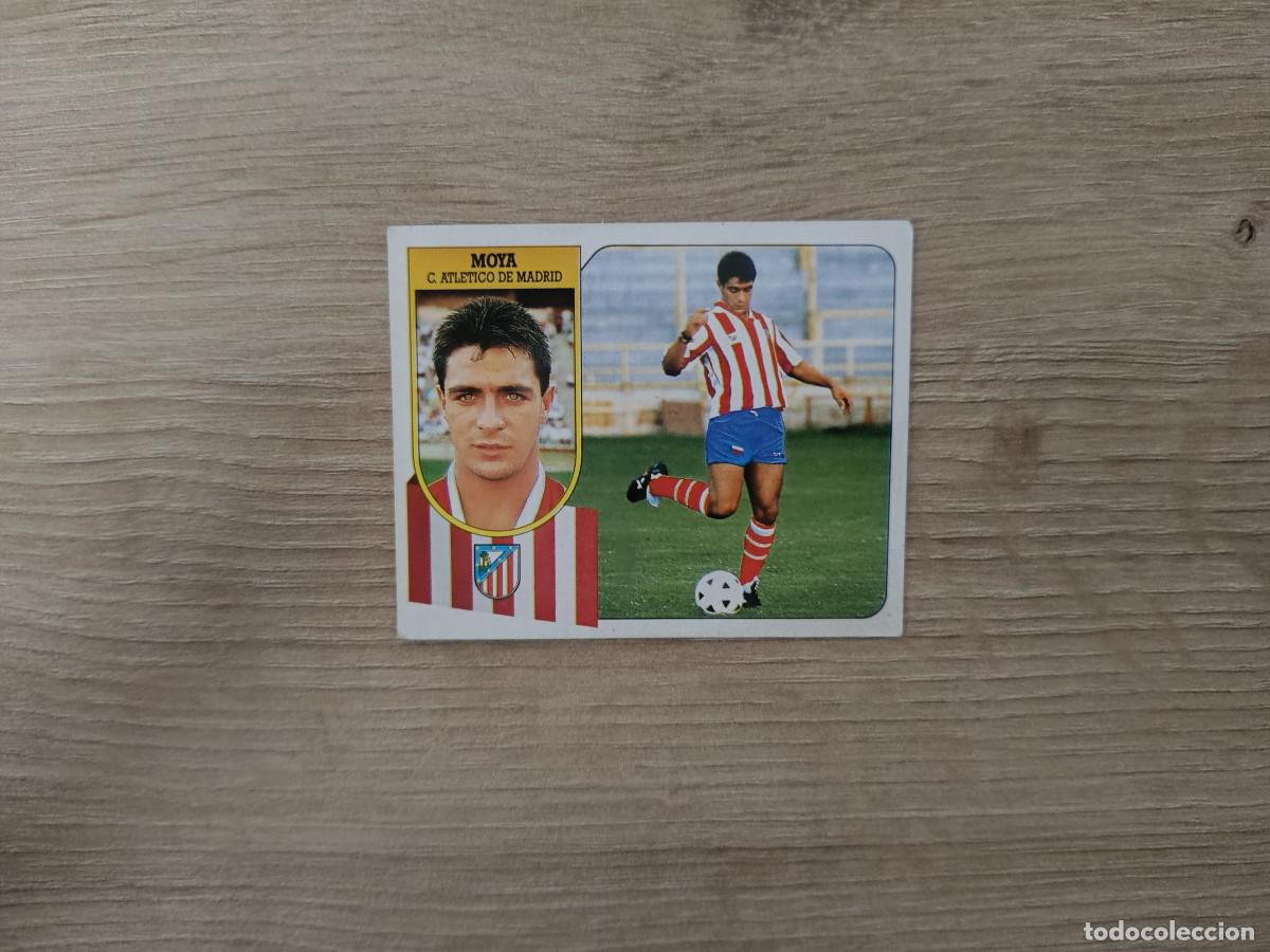 Cromos de F&uacute;tbol: CROMO DE FUTBOL LIGA ESTE MOYA FICHAJE 2 ATLETICO MADRID SIN PEGAR NUNCA PEGADO 91 92 1991 1992 D426