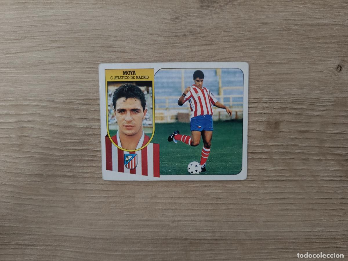 Cromos de F&uacute;tbol: CROMO DE FUTBOL LIGA ESTE MOYA FICHAJE 2 ATLETICO MADRID SIN PEGAR NUNCA PEGADO 91 92 1991 1992 D426