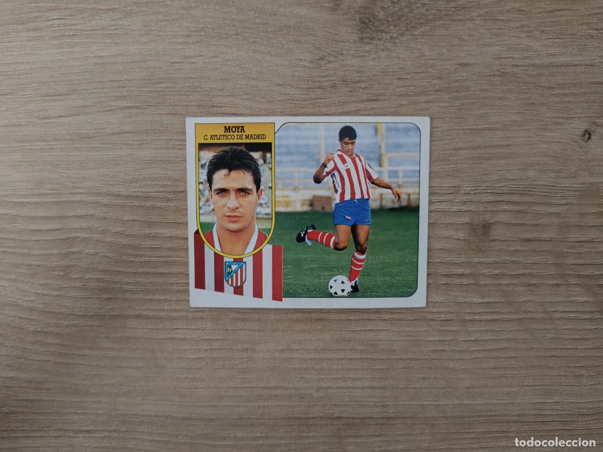 Cromos de F&uacute;tbol: CROMO DE FUTBOL LIGA ESTE MOYA FICHAJE 2 ATLETICO MADRID SIN PEGAR NUNCA PEGADO 91 92 1991 1992 D426