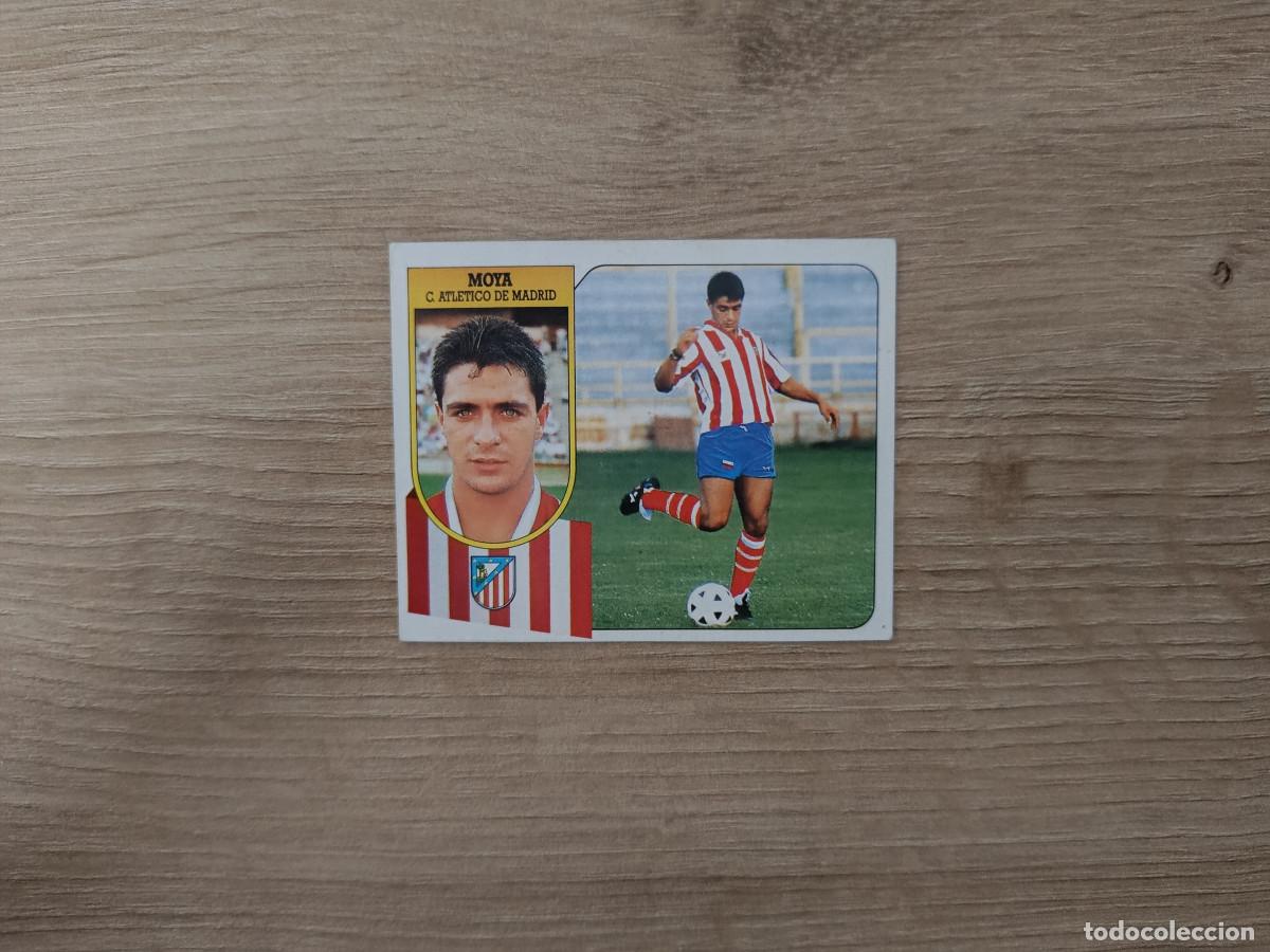 Cromos de F&uacute;tbol: CROMO DE FUTBOL LIGA ESTE MOYA FICHAJE 2 ATLETICO MADRID SIN PEGAR NUNCA PEGADO 91 92 1991 1992 D426