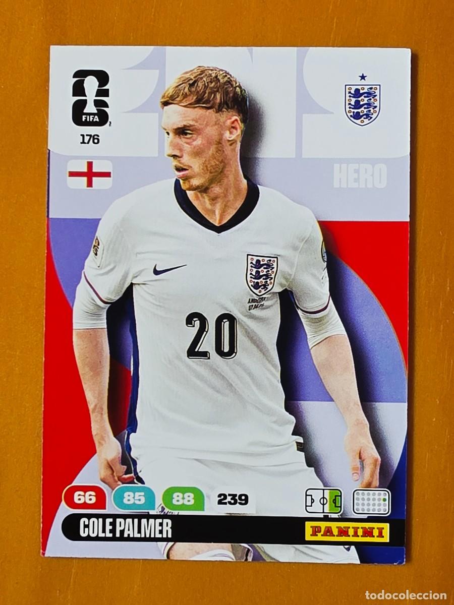 Cromos de F&uacute;tbol: 176 Cole Palmer, Hero, Inglaterra, Adrenalyn XL Fifa World Cup 2026 Mundial 26