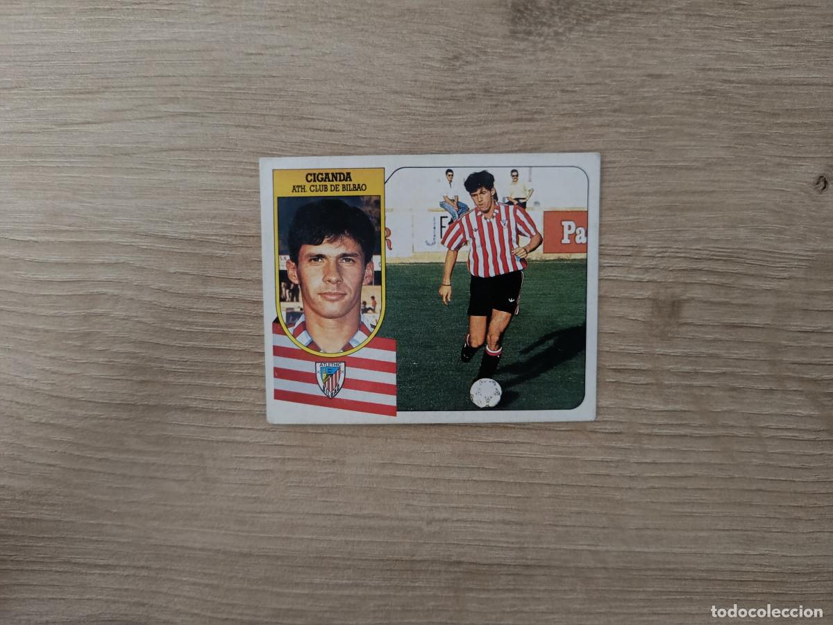 Cromos de F&uacute;tbol: CROMO DE FUTBOL LIGA ESTE CIGANDA FICHAJE 4 ATHLETIC SIN PEGAR NUNCA PEGADO 91 92 1991 1992 D426