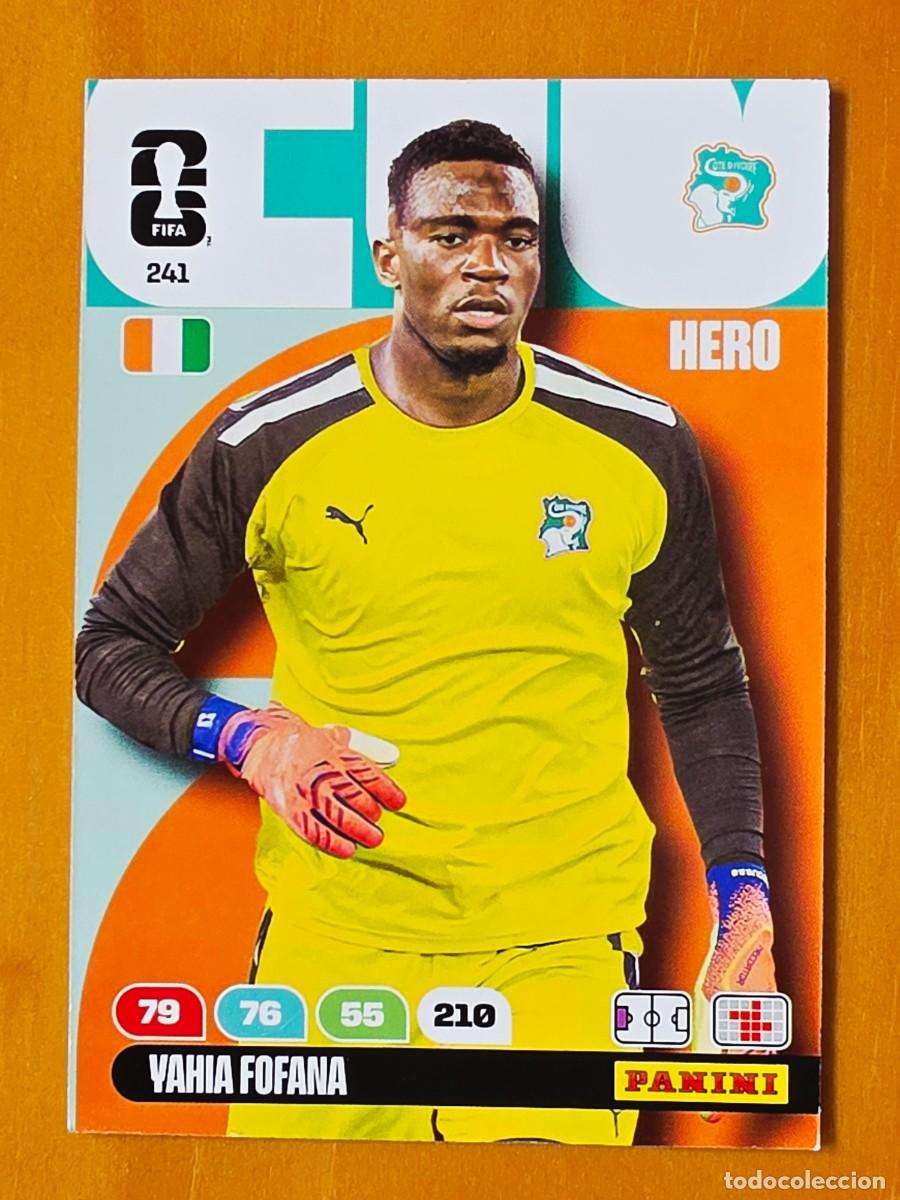 Cromos de F&uacute;tbol: 241 Yahia Fofana, Hero, Costa de Marfil, Adrenalyn XL Fifa World Cup 2026 Mundial 26