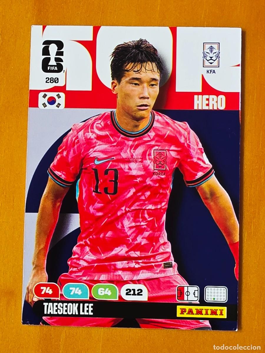 Cromos de F&uacute;tbol: 280 Taseok Lee, Hero, Corea del Sur, Adrenalyn XL Fifa World Cup 2026 Mundial 26