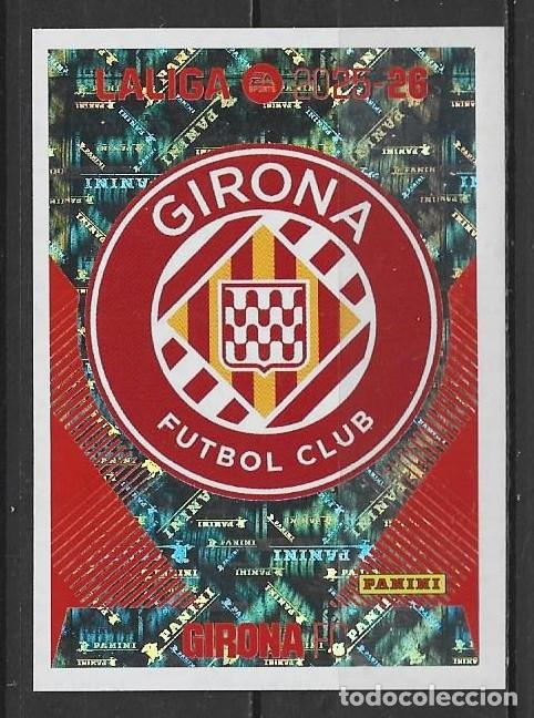 Cromos de F&uacute;tbol: Liga este 25/26 - Escudo - N&ordm; 1 - Girona FC ( Logo )