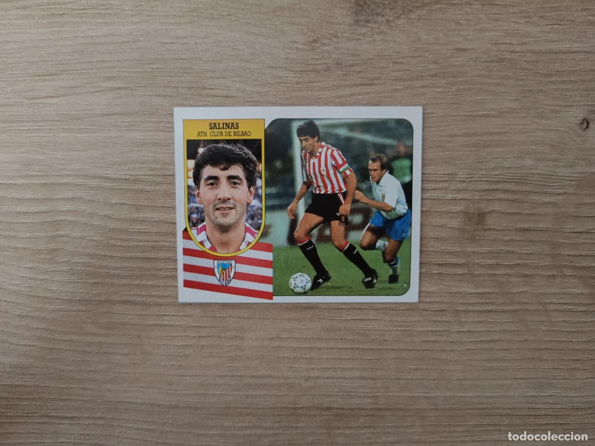 Cromos de F&uacute;tbol: CROMO DE FUTBOL LIGA ESTE SALINAS ATHLETIC SIN PEGAR NUNCA PEGADO 91 92 1991 1992 D426