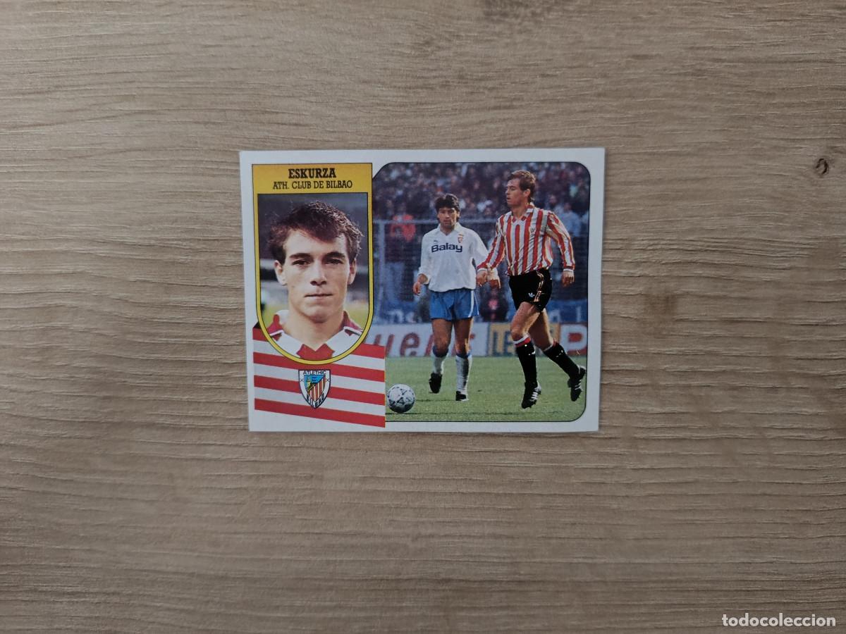Cromos de F&uacute;tbol: CROMO DE FUTBOL LIGA ESTE ESKURZA ATHLETIC SIN PEGAR NUNCA PEGADO 91 92 1991 1992 D426
