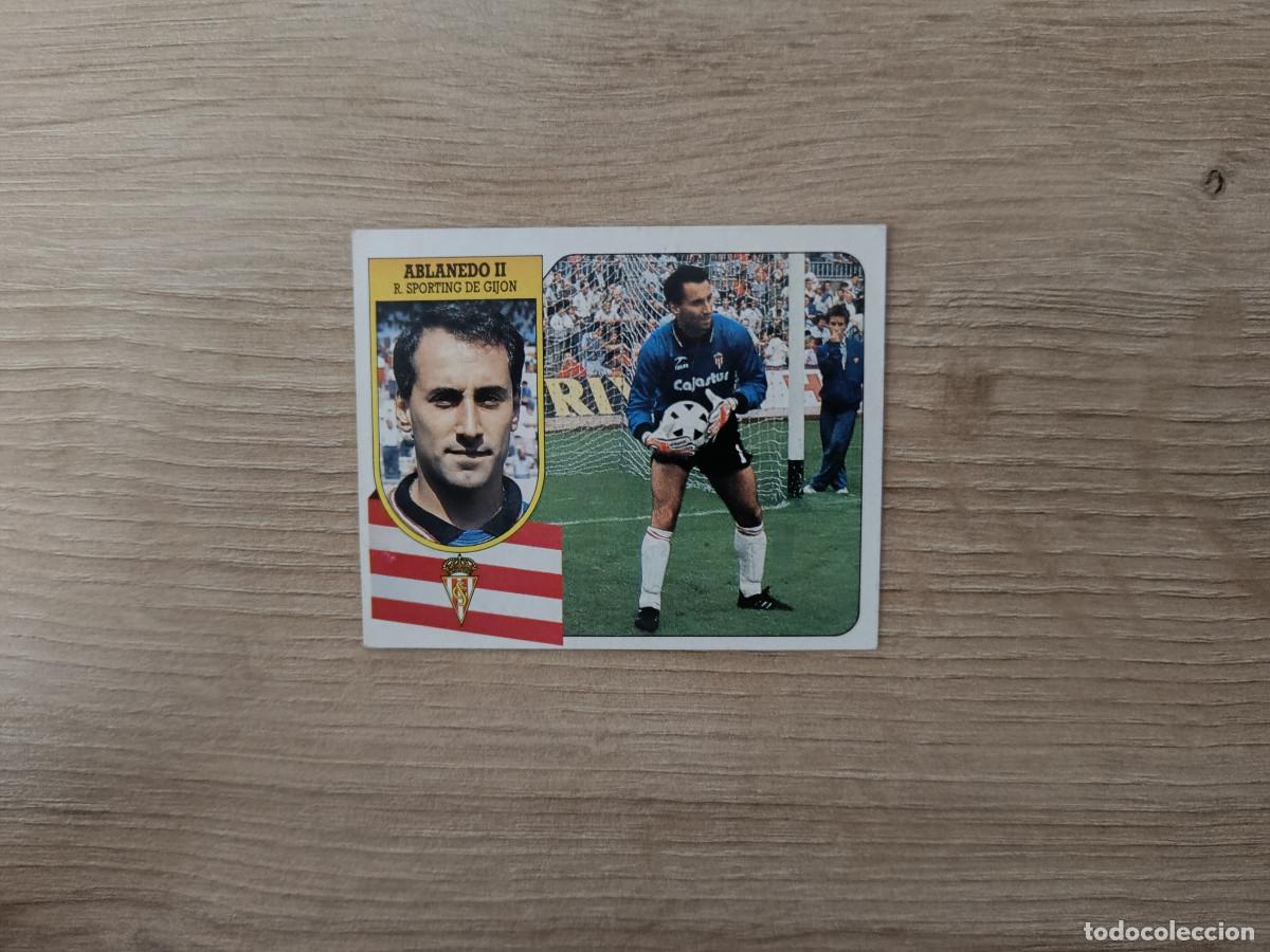 Football Stickers: CROMO DE FUTBOL LIGA ESTE ABLANEDO II SPORTING SIN PEGAR NUNCA PEGADO 91 92 1991 1992 D426
