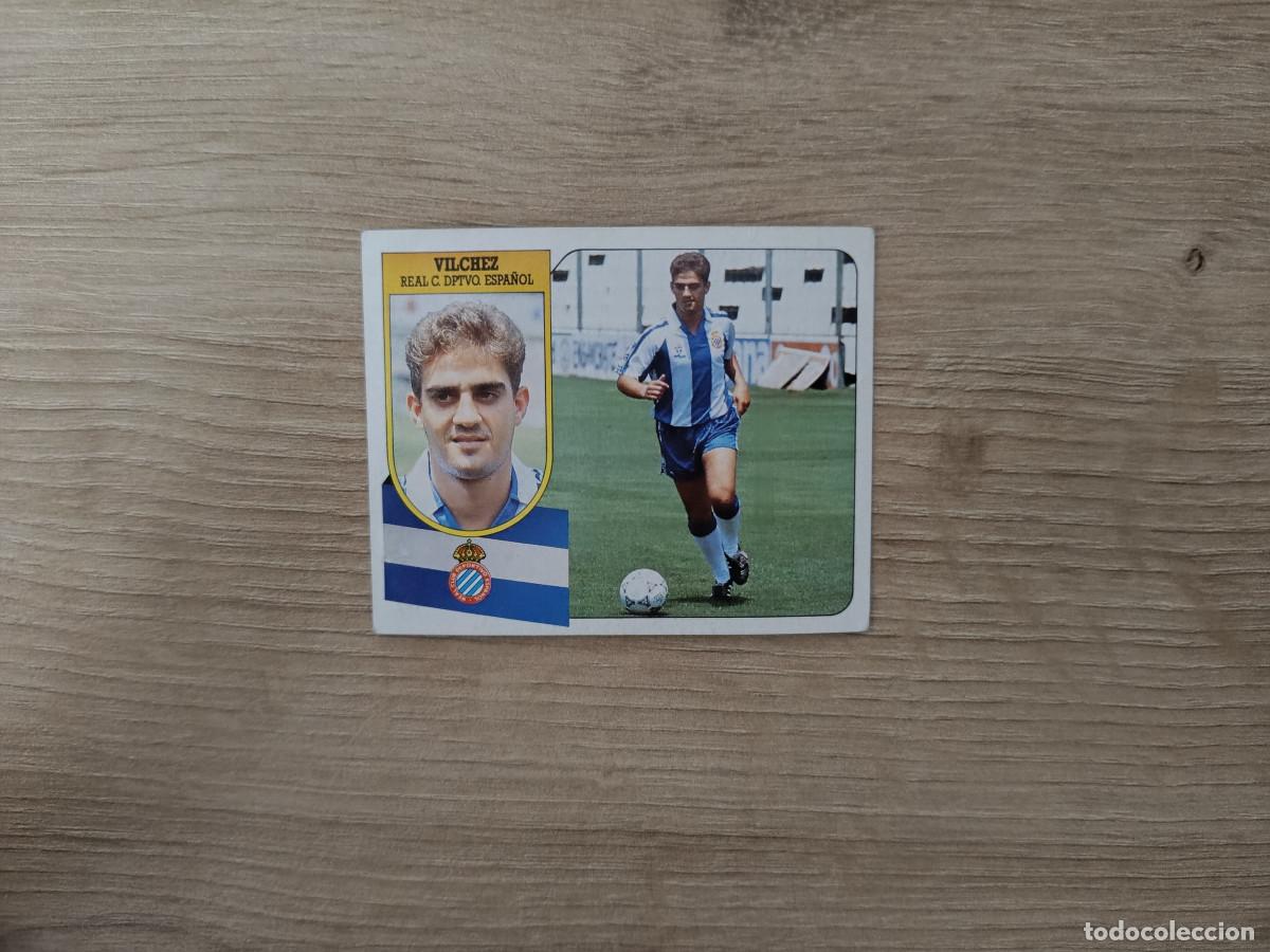 Cromos de F&uacute;tbol: CROMO DE FUTBOL LIGA ESTE VILCHEZ COLOCA ESPA&Ntilde;OL SIN PEGAR NUNCA PEGADO 91 92 1991 1992 D426