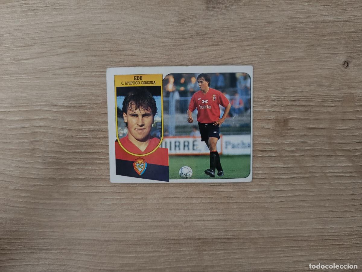 Cromos de F&uacute;tbol: CROMO DE FUTBOL LIGA ESTE EDU FICHAJE 9 OSASUNA SIN PEGAR NUNCA PEGADO 91 92 1991 1992 D426