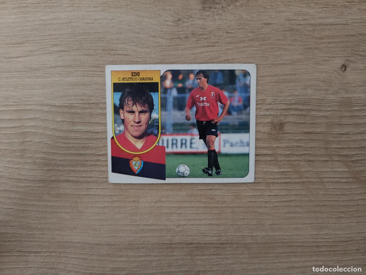 Cromos de F&uacute;tbol: CROMO DE FUTBOL LIGA ESTE EDU FICHAJE 9 OSASUNA SIN PEGAR NUNCA PEGADO 91 92 1991 1992 D426