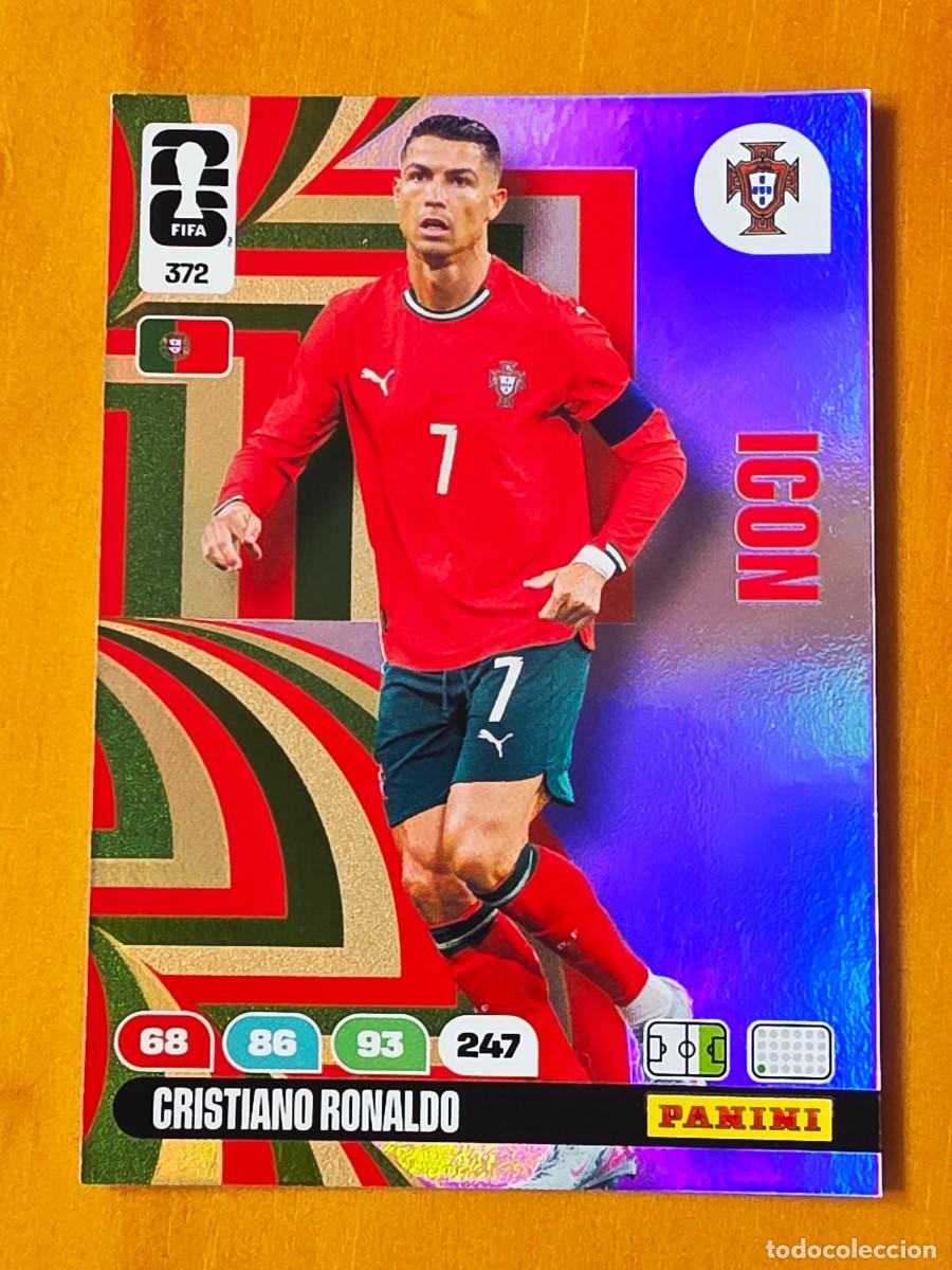 Cromos de F&uacute;tbol: 372 Cristiano Ronaldo, Icon, Portugal, Adrenalyn XL Fifa World Cup 2026 Mundial 26