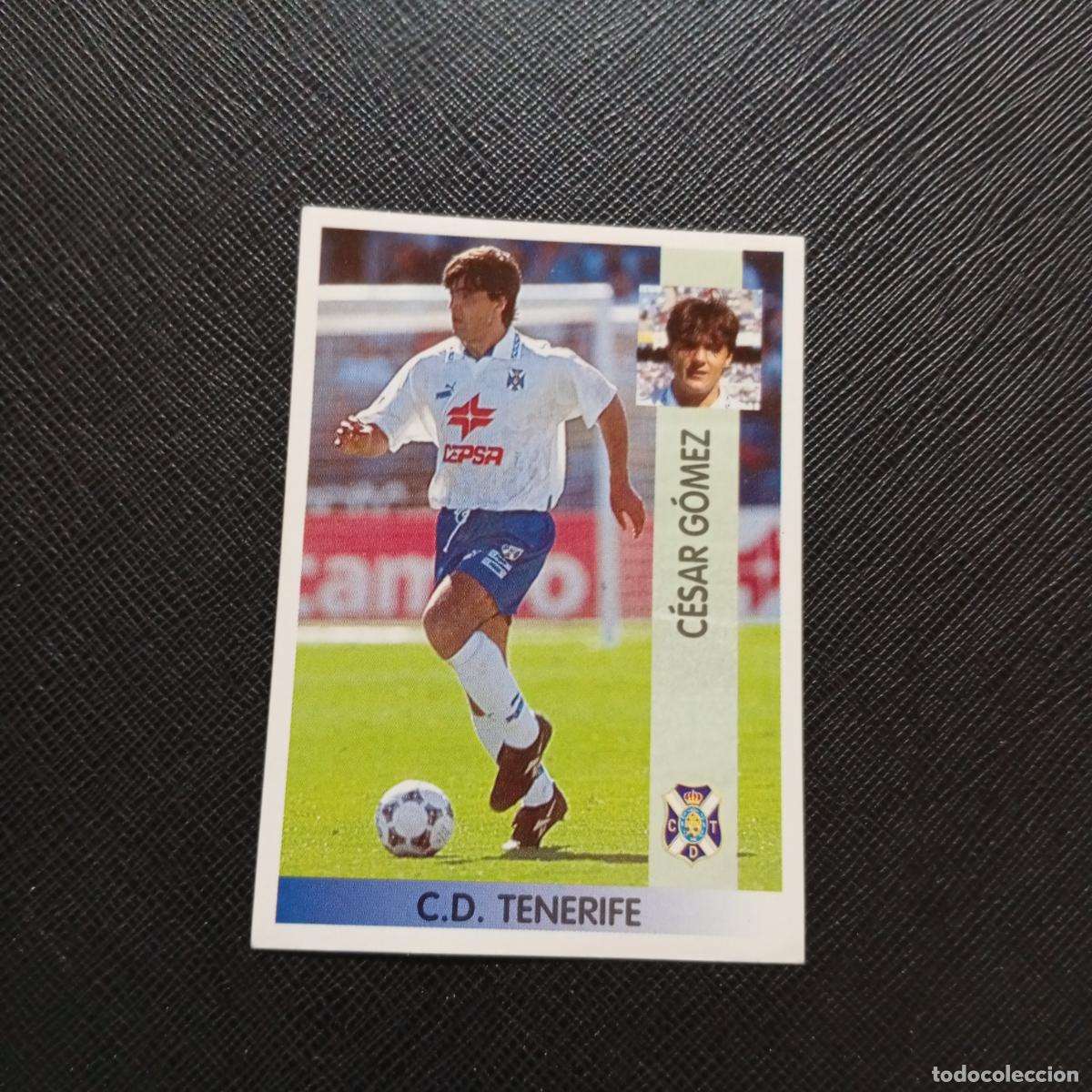 Cromos de F&uacute;tbol: 70 CESAR GOMEZ TENERIFE PANINI 1996 1997 CROMO FUTBOL 96 97 - SIN PEGAR - A178 PG271