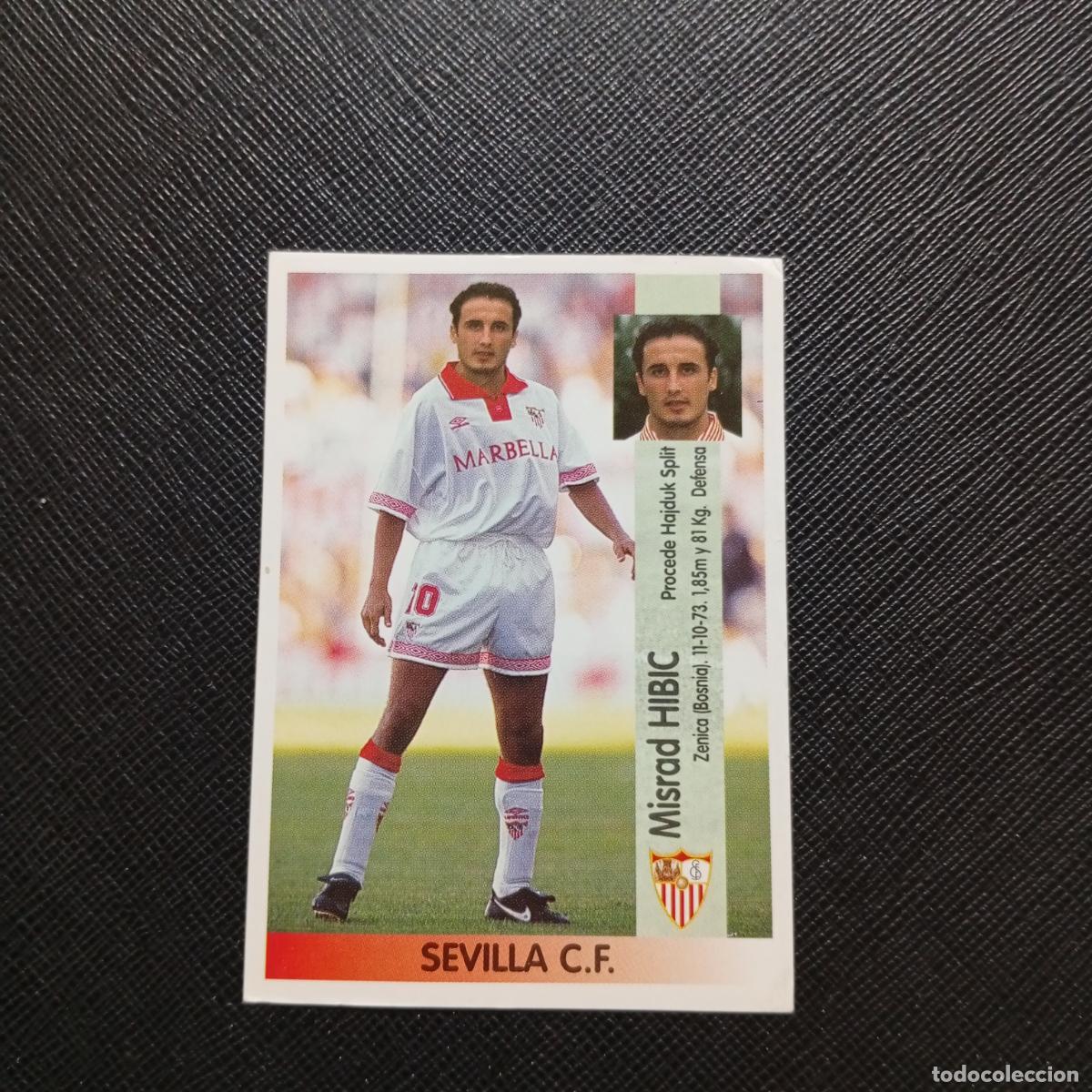 Cartes &agrave; collectionner de Football: 405 HIBIC SEVILLA PANINI 1996 1997 CROMO FUTBOL 96 97 - SIN PEGAR - A178 PG379 B