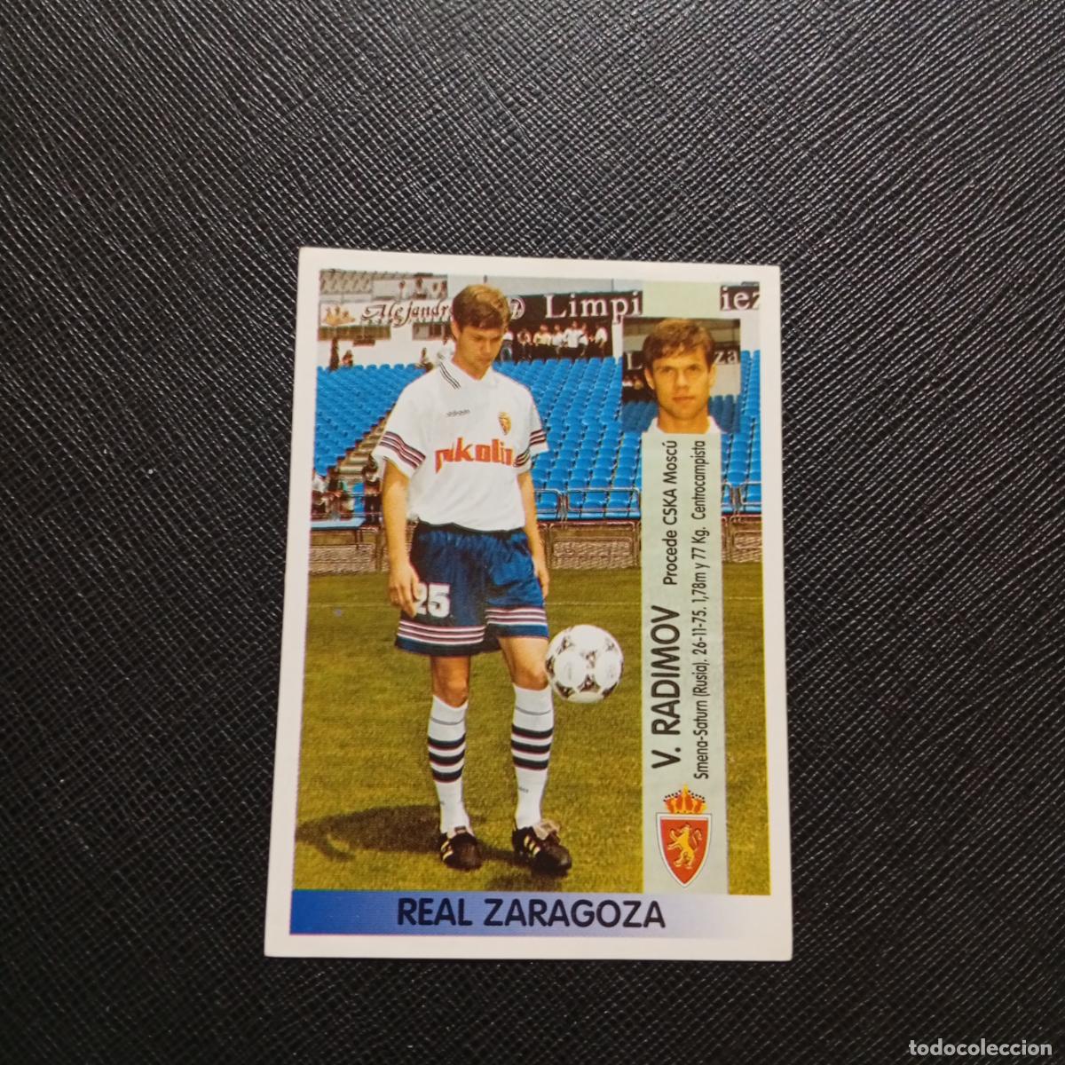 Cromos de F&uacute;tbol: 189A 189 RADIMOV ZARAGOZA PANINI 1996 1997 CROMO FUTBOL 96 97 - SIN PEGAR - A178 PG361