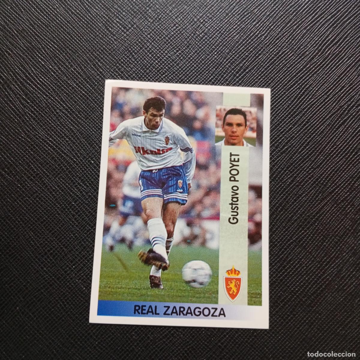 Cartes &agrave; collectionner de Football: 187 POYET ZARAGOZA PANINI 1996 1997 CROMO FUTBOL 96 97 - SIN PEGAR - A178 PG397 B