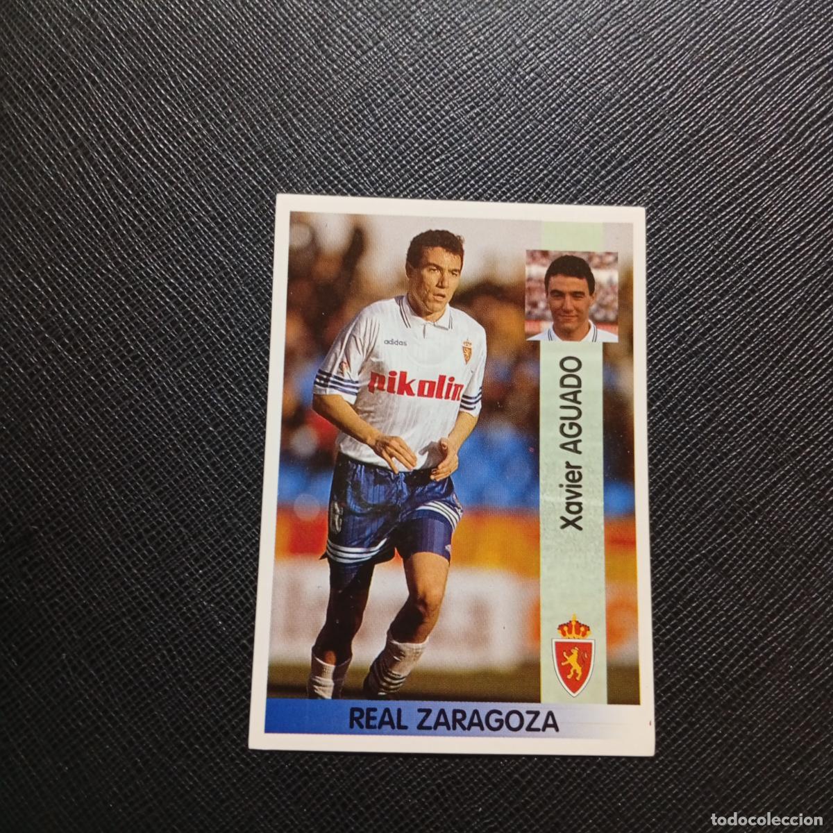 Cartes &agrave; collectionner de Football: 180 AGUADO ZARAGOZA PANINI 1996 1997 CROMO FUTBOL 96 97 - SIN PEGAR - A178 PG406