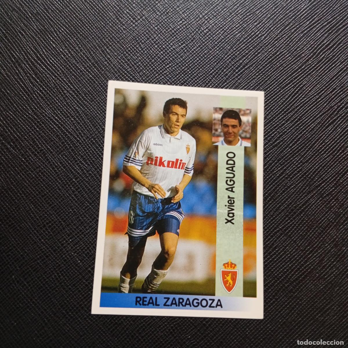 Cartes &agrave; collectionner de Football: 180 AGUADO ZARAGOZA PANINI 1996 1997 CROMO FUTBOL 96 97 - SIN PEGAR - A178 PG406 B