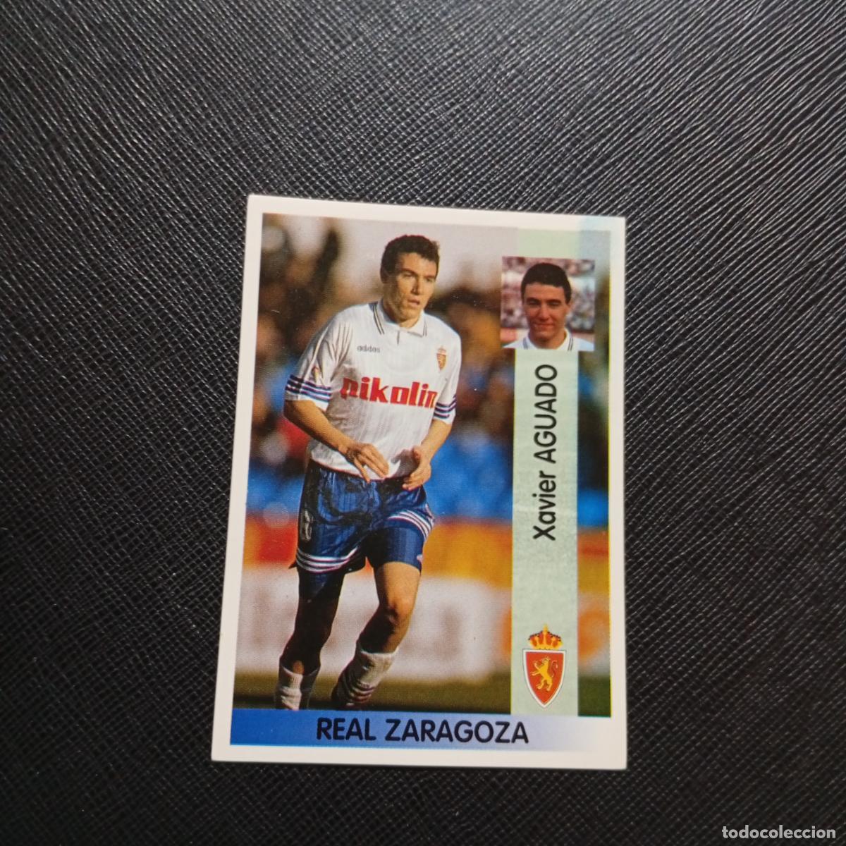 Cartes &agrave; collectionner de Football: 180 AGUADO ZARAGOZA PANINI 1996 1997 CROMO FUTBOL 96 97 - SIN PEGAR - A178 PG415