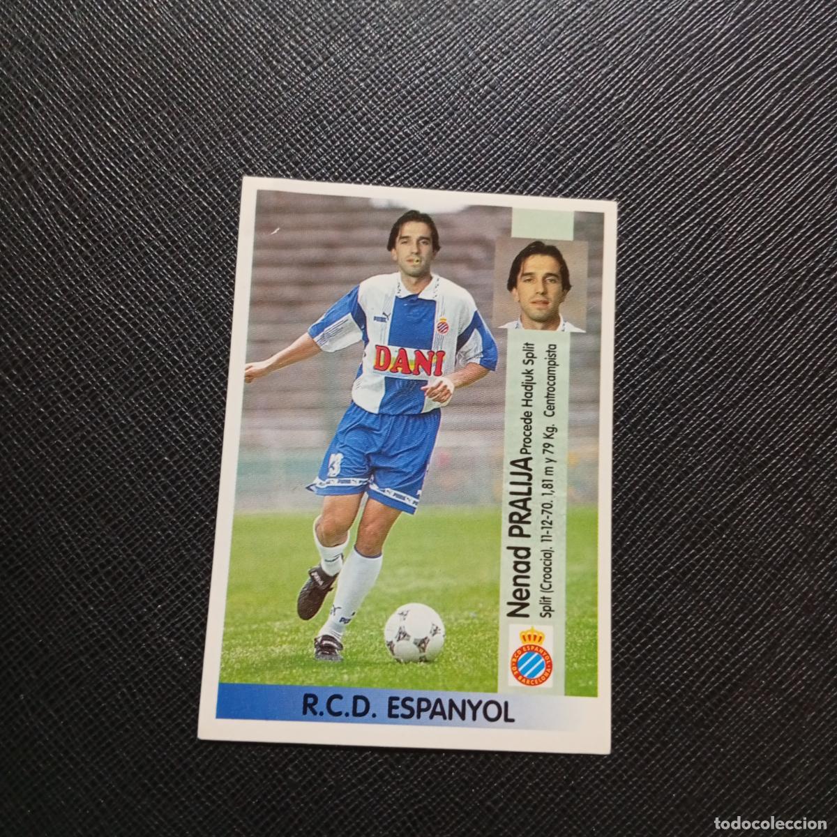 Cartes &agrave; collectionner de Football: 360 PRALIJA ESPA&Ntilde;OL PANINI 1996 1997 CROMO FUTBOL 96 97 - SIN PEGAR - A178 PG415