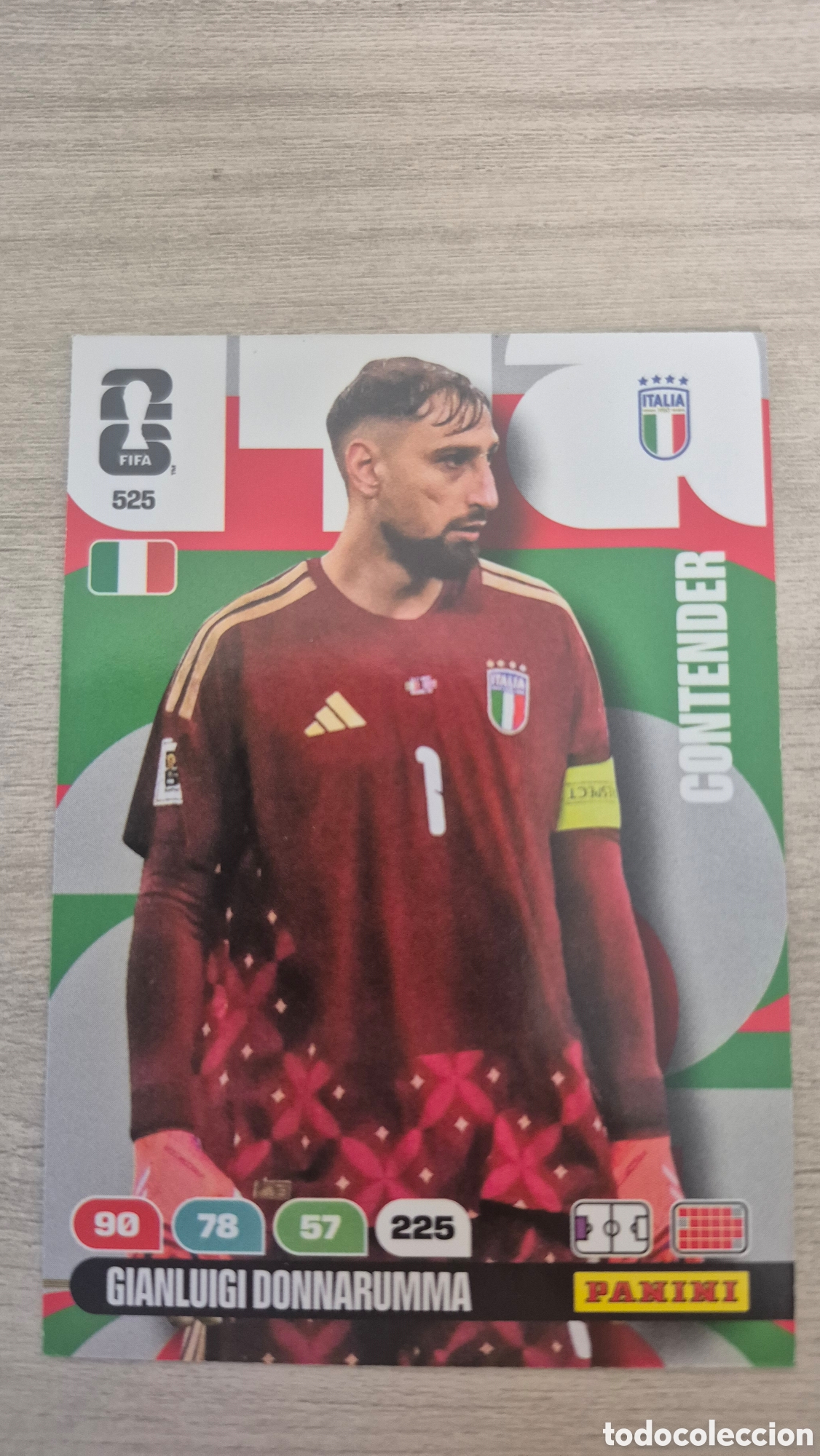Cromos de F&uacute;tbol: N&deg;525 Contender Donnarumma (ITA) Adrenalyn FIFA World Cup 26