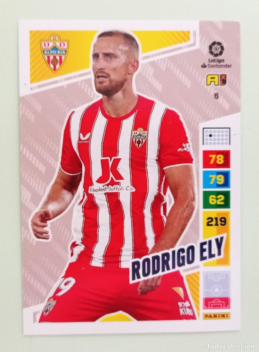 Cromos de F&uacute;tbol: ADRENALYN XL 2022-2023 (N&ordm; 6 RODRIGO ELY - U.D. ALMER&Iacute;A)