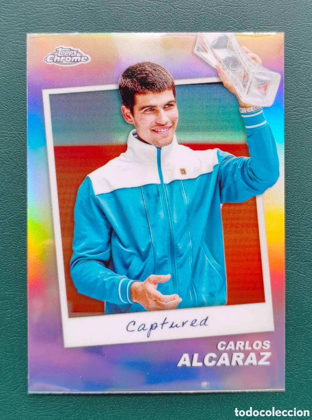Cromos de F&uacute;tbol: #CA Carlos Alcaraz | Captured | 2024 Topps Chrome