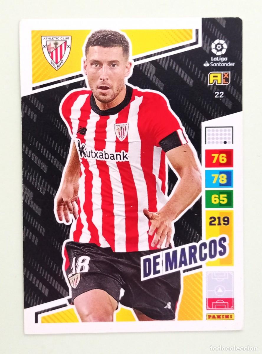 Cartes &agrave; collectionner de Football: ADRENALYN XL 2022-2023 (N&ordm; 22 DE MARCOS - ATH. C. BILBAO)