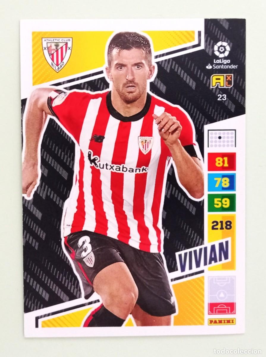 Cromos de F&uacute;tbol: ADRENALYN XL 2022-2023 (N&ordm; 23 VIVIAN - ATH. C. BILBAO)
